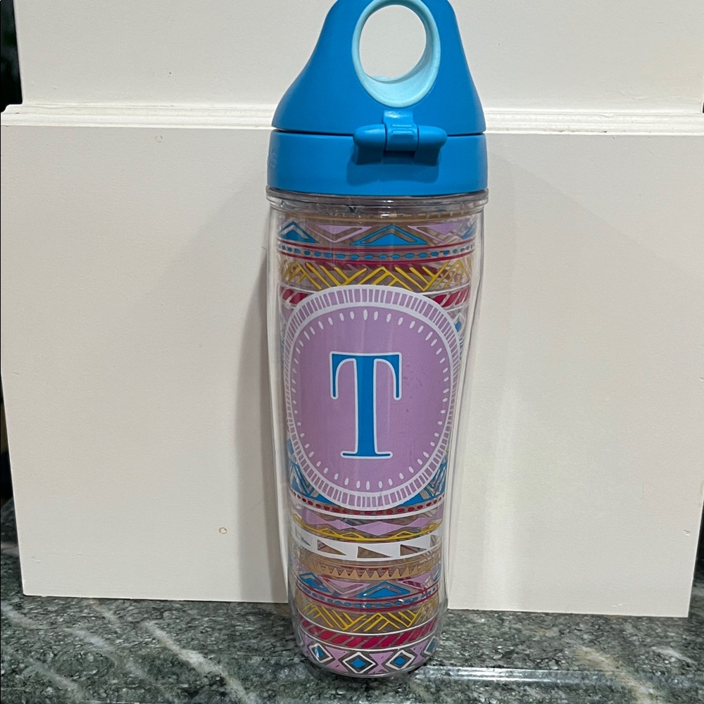 Tervis Clear Tumbler with Blue Accents